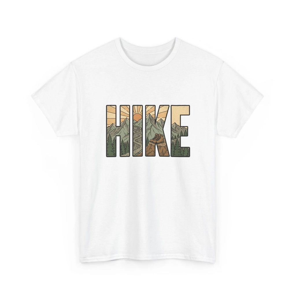 Mountain View Shirt Hiking Journey Gift Women Classic Tee Panorama T-Shirt