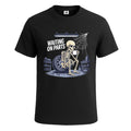 Mechanic Skeleton Waiting On Parts Graphic Funny T-Shirt For Mens Novelty Tee