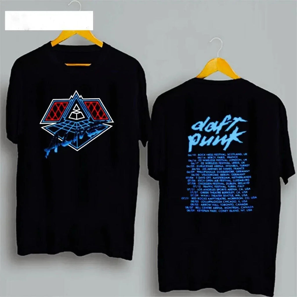 Size Daft Punk Alive 2007 Tour Tee Unisex