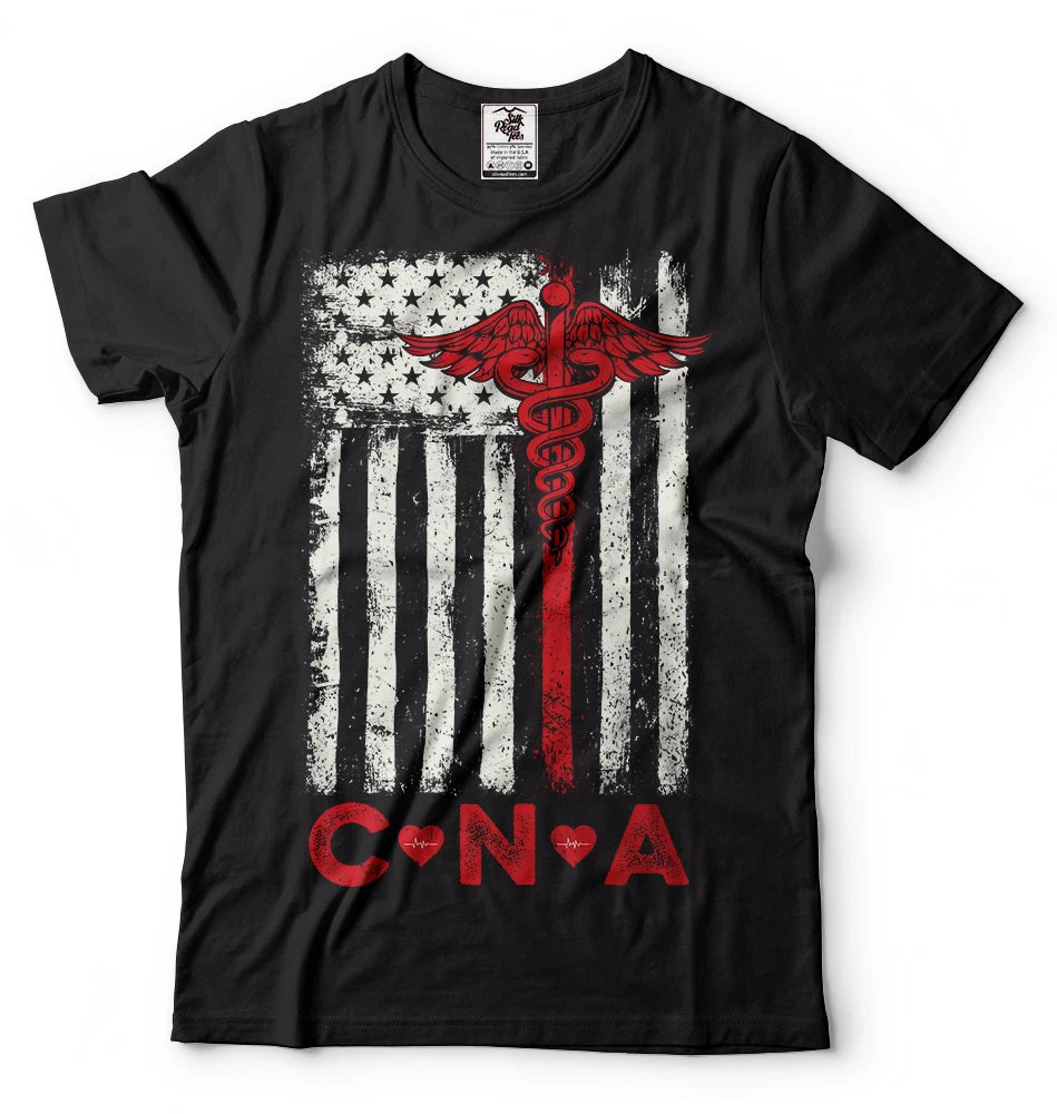 CNA Nurse's assistant T-shirt Certified Nurse Assistant Tee Shirt Medical Tee