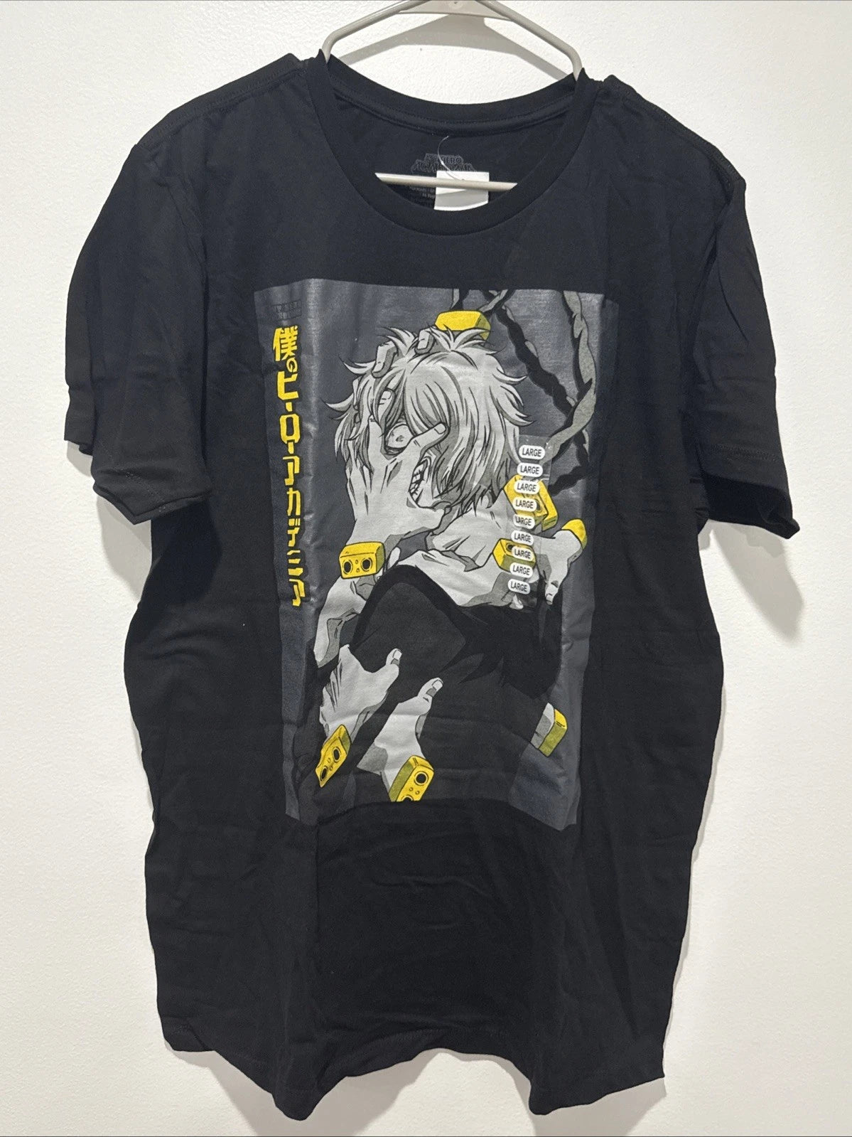 My Hero Academia Tomura Shigaraki Funimation T-Shirt Large L