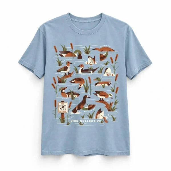 Dabbling Ducks 2026 Shirt Funny Bird Gift For Animal Lovers Graphic Tee Gift