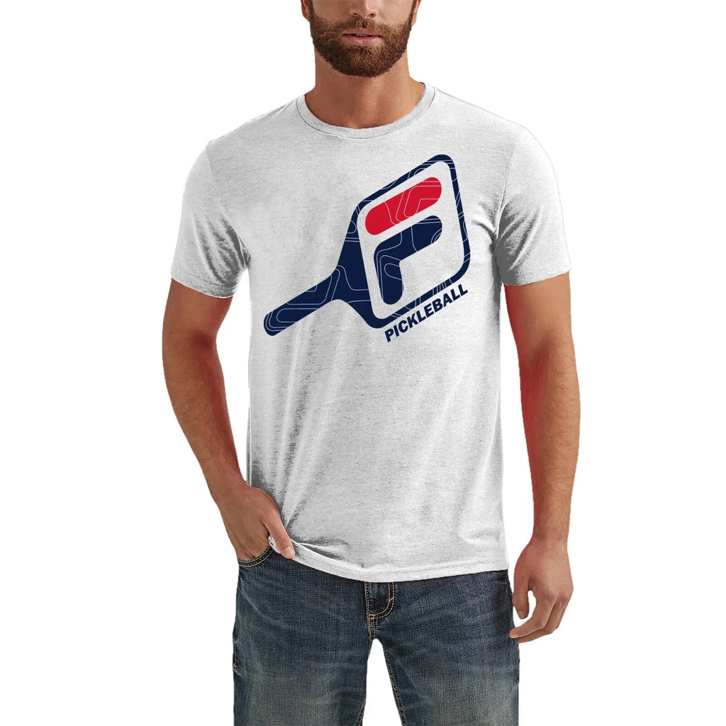 FILA WHITE PICKLEBALL LOGO S/S T-SHIRT SZ: 5XL 5X NWT RARE FIND