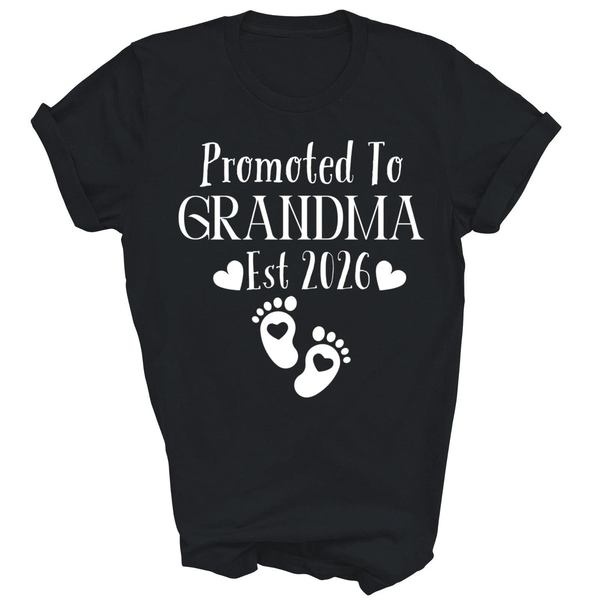Promoted To Grandma Est 2026 Unisex Shirt Gift