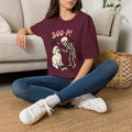 Boo-P! Cute Skeleton & Dog Halloween T-Shirt