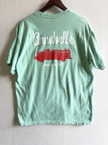 Vintage 2004 Firefighter T Shirt Mens Large Gray Hanes Heavyweight Brotherhood