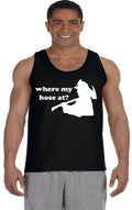 Mens Tank Top Sleeveless Muscle Tee Shirt Funny Rude Fireman Firefighter Gifts