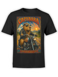 Chill Rider Capybara Biker T-Shirt | Unisex