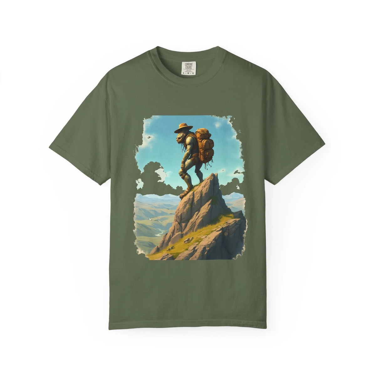 Vintage Fantasy Nomad TShirt Dark Academia Aesthetic Wanderer Graphic Streetwear