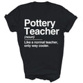 Pottery Teacher Definition Normal Only Cooler Shirt