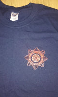 LANCASHIRE FIRE T-SHIRT - all sizes available RED ROSE FIRE FIGHTER