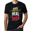 Men's Graphic T-Shirt Worry Less Heal More Eco-Friendly Limited Edition