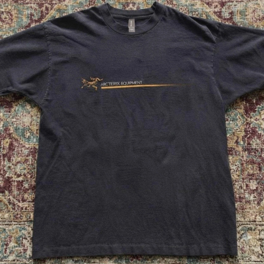 Arcteryx Equipment Graphic Tee Outdoor Hiking Vintage Style T-Shirt