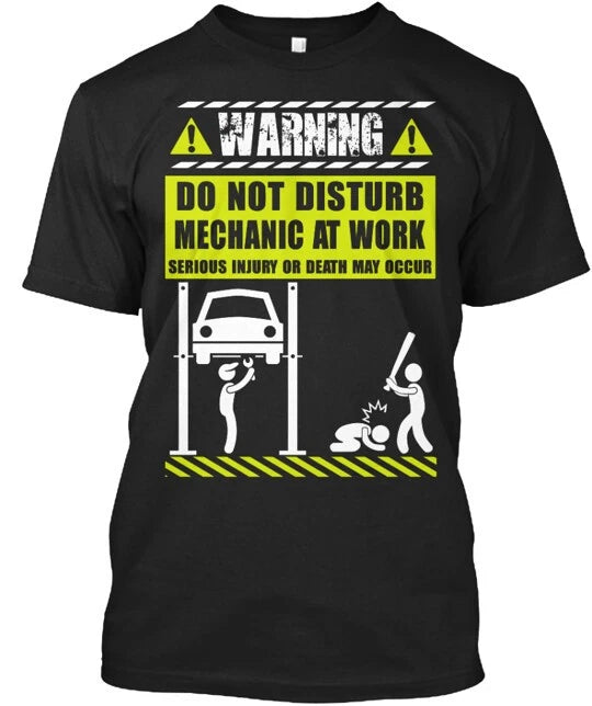 Funny Mechanic Mechanic T-shirt Made in the USA Size S to 5XL