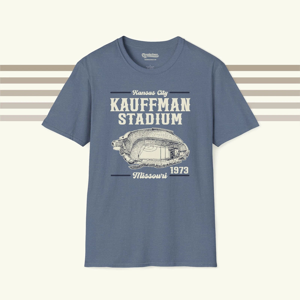 Kauffman Stadium Ballpark Premium T-Shirt - Kansas City Royals Baseball