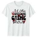 Id Rather Be Watching Crime T-Shirt True Crime Birthday Gift For Him And Her