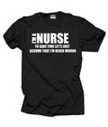Gift For Nurse T-Shirt Profession Occupation Tee Shirt RN NCLEX Birthday Gift