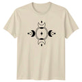 Celestial Moon Phases Star Mandala T-Shirt Moon Phases Celestial Birthday Gift