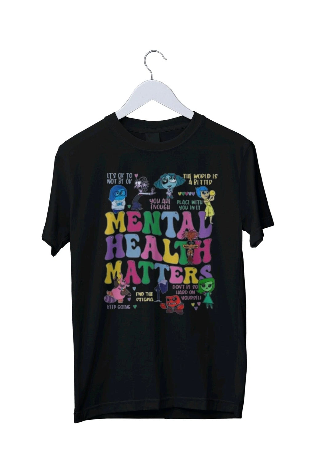 Mental health matters t-shirt tee top inside Graphic T-Shirt S M L XL 2 3 4 XL