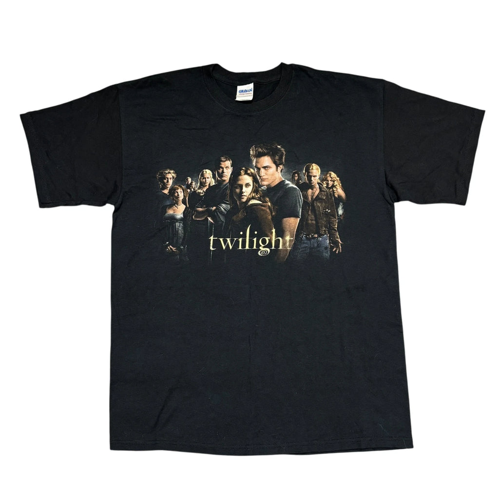 Vintage Twilight Movie Shirt Large Vampire Horror Promo Robert Pattinson Y2K Era