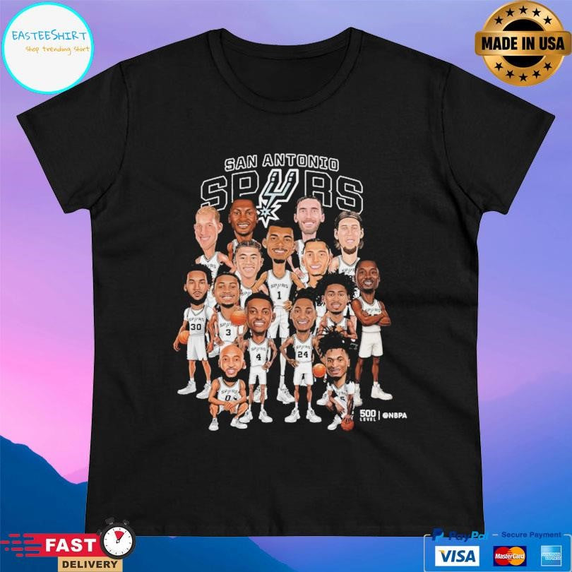 San Antonio Spurs 2026 Playoffs Caricature Shirt Unisex