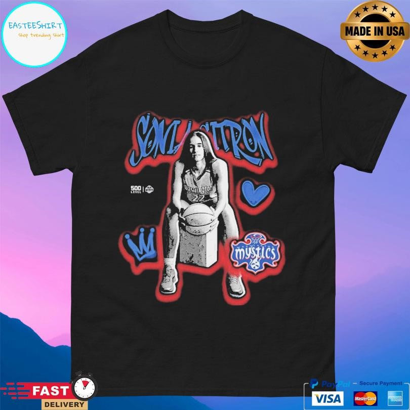 Sonia Citron Washington Mystics Grunge Shirt Unisex