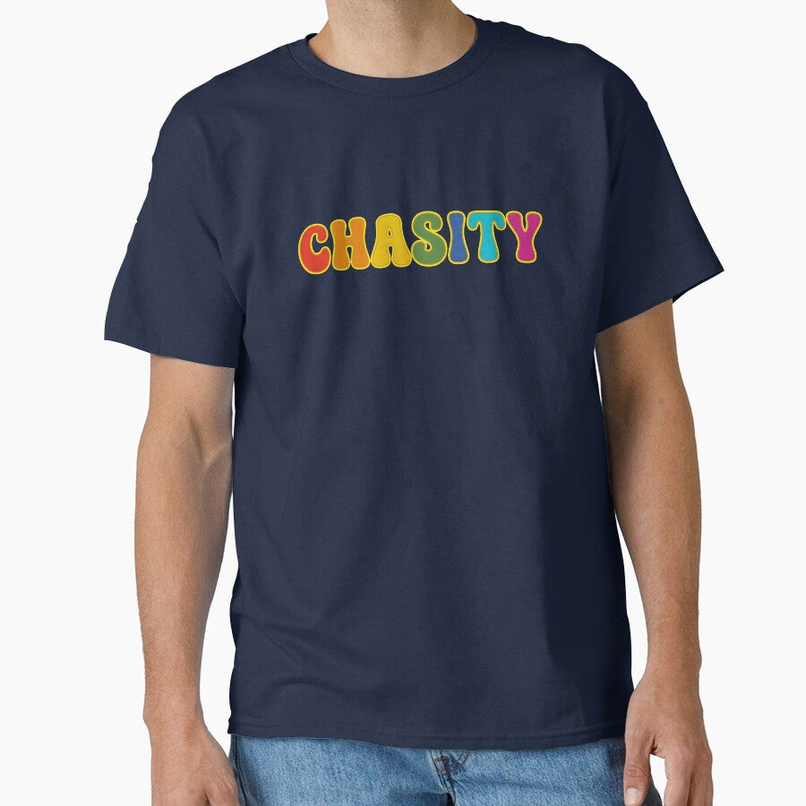 ❤️ Chasity Personalized Name Wavy Retro Shirt, Coffee Mug, Sticker Gift by HelixPedia