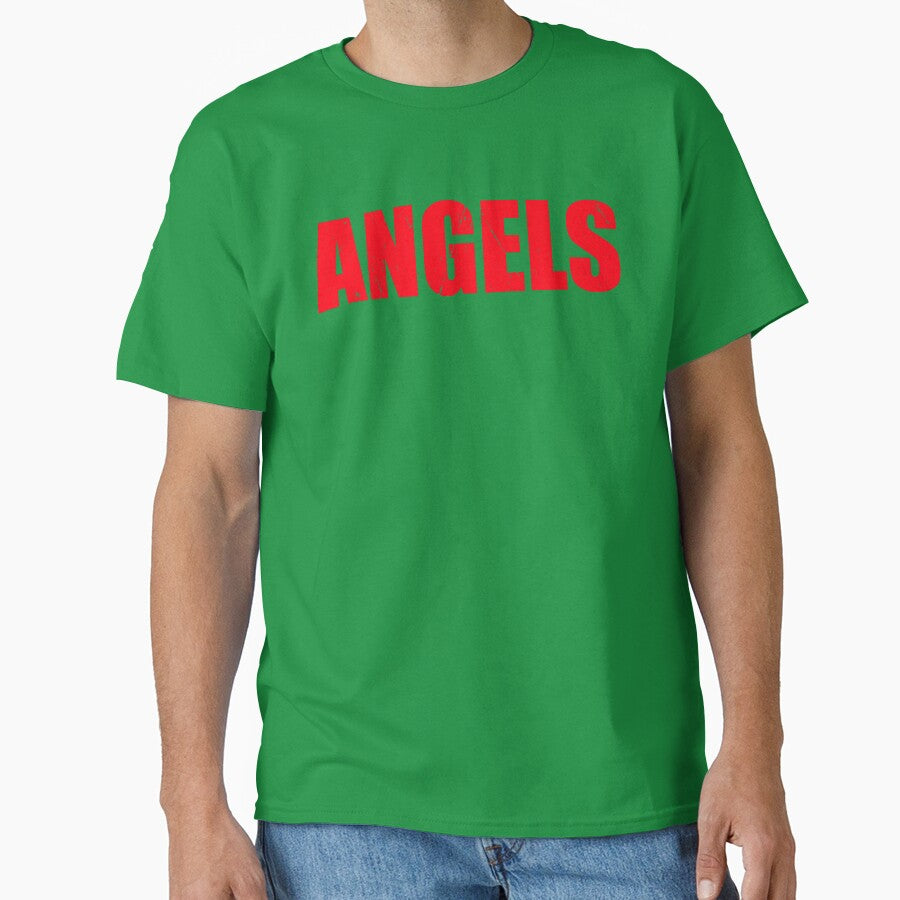 Simple Christmas T Shirts Angels Cute Funny Christmas T Shirt Gift For X Mas Holiday by arcadetoystore