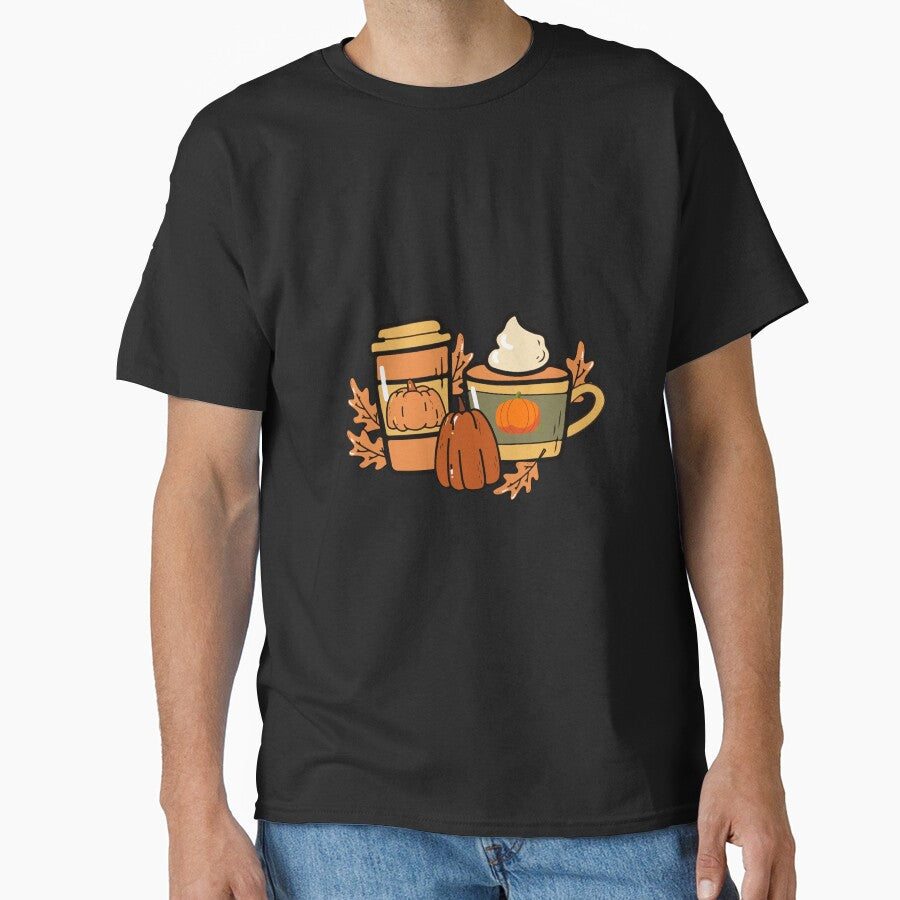 Cute pumpkin autumn coffee sublimation Coffee Mugs,pumpkin coffee by sunlightdesign