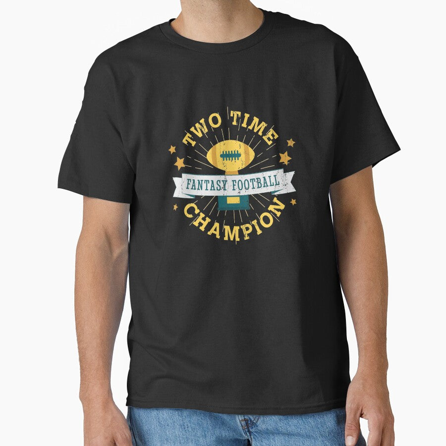 Two Time Champion Fantasy Football by Space Fox