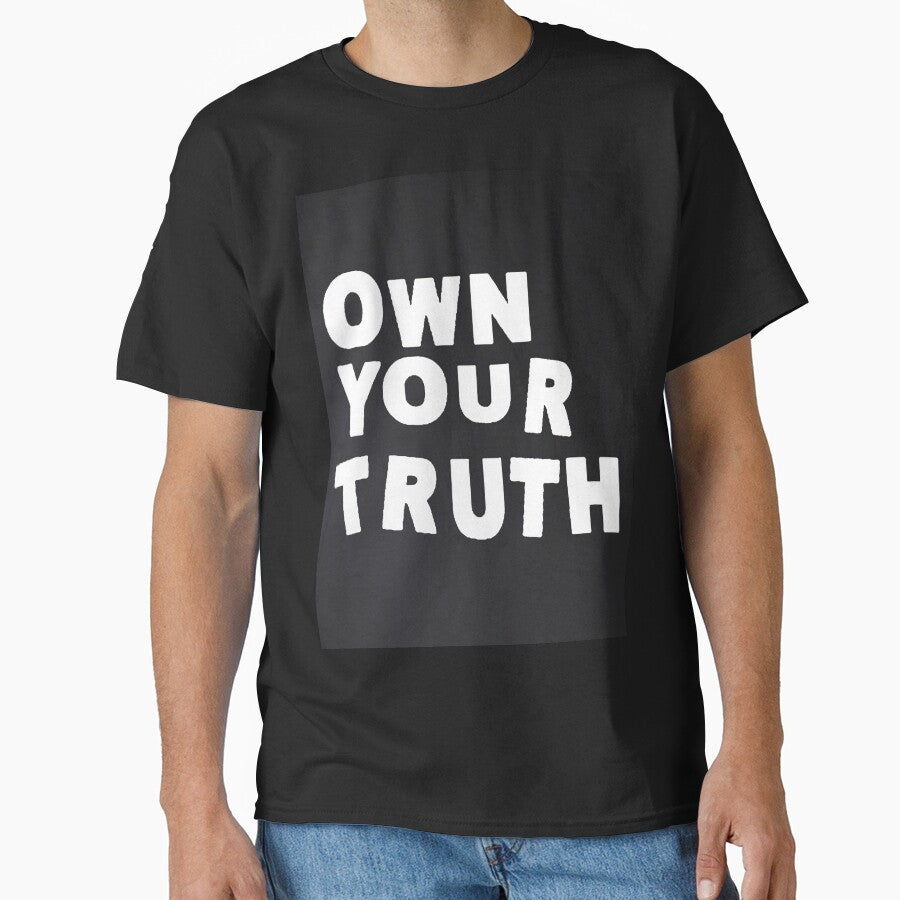Own Your Truth Manifest Calling Black and White by Yellow-Eyes