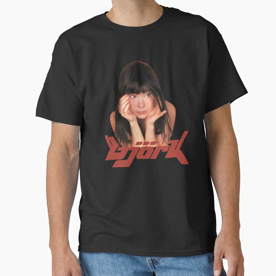 Retro Björk Tee by JordenPalmer Unisex