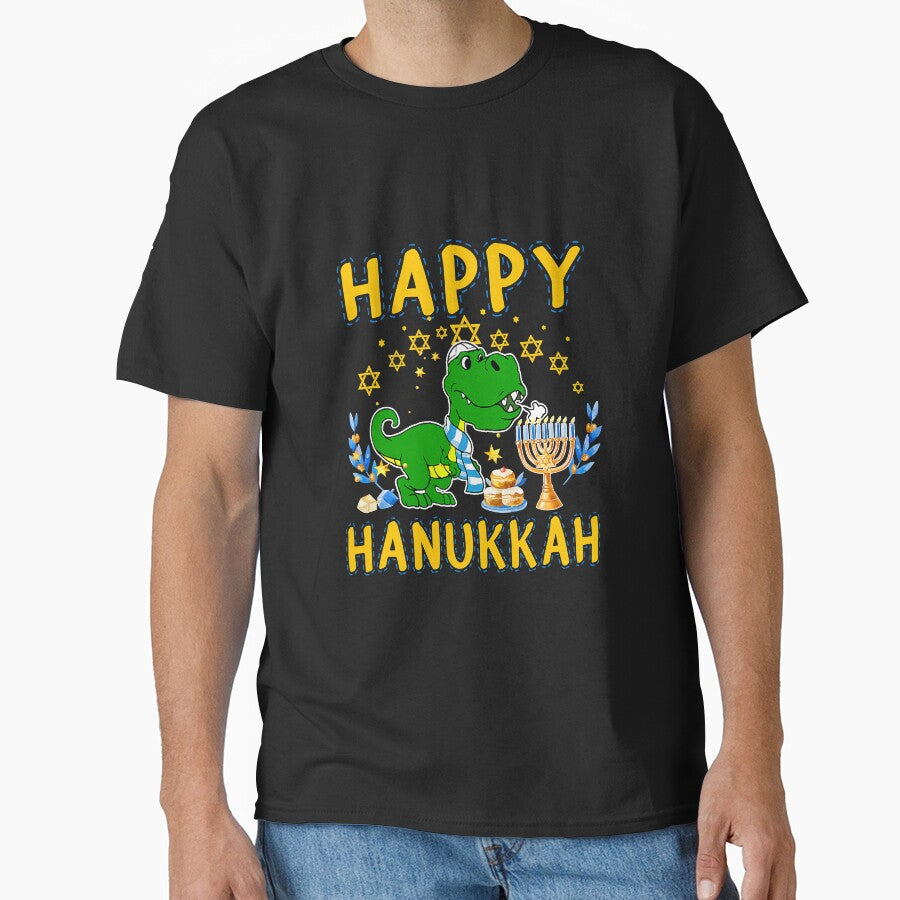 Happy Hanukkah Dinosaurorasaurusrex by NeverLoseSF