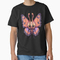 Fluffy orange Pixel Moth by octoboobs