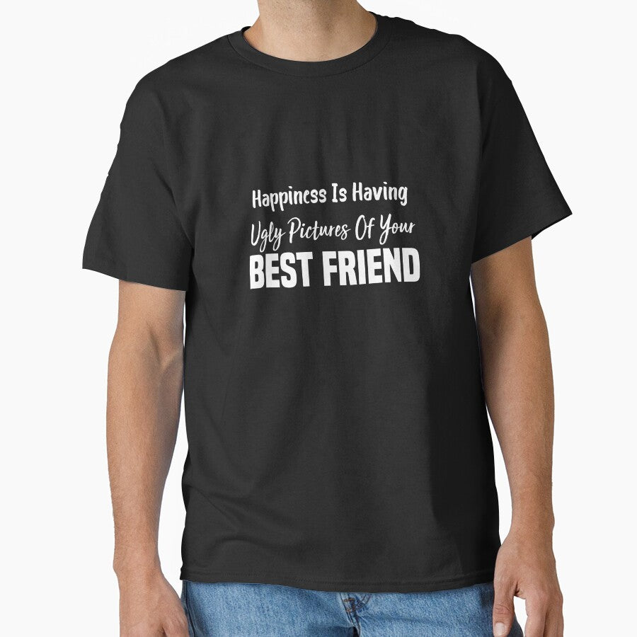 funny happiness is having ugly pictures of your best friend by Crystakim