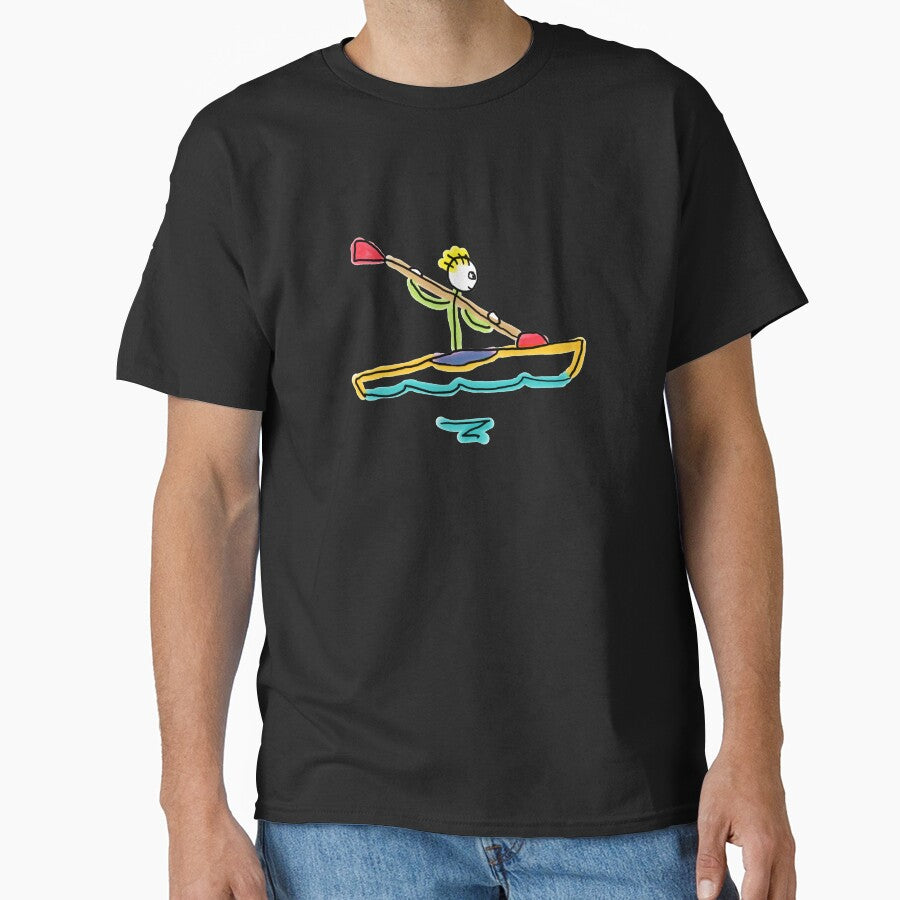 Kayaking Stickman by Mark-Ewbie