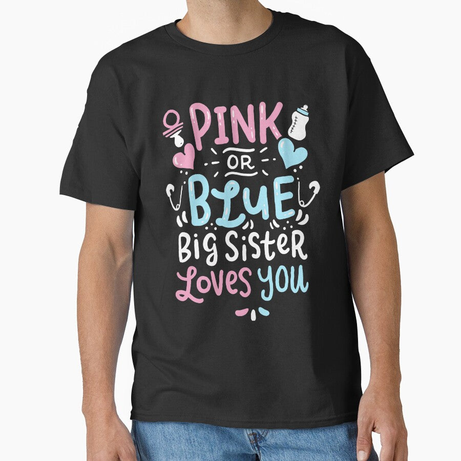 Gender Reveal Big Sister by 4tomic