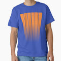 MINIMALIST GEOMETRIC VERTICAL LINES DESIGN - ORANGE by CuPensky Unisex