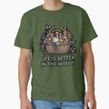 Life Is beter in the Woods – Forest Aesthetic Nature Design by FunForgeStudio