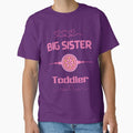 Big Sister Toddler New Baby Announcement Funny Big Sister Finally for Big Sister by Kaladzishop