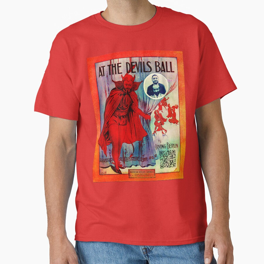 1912 - ✨ AT THE DEVILS BALL ✨ by IRVING BERLIN - INTERACTIVE COLLECTION - with photo insert of performers Watson & Cohn by WheelieGdArt