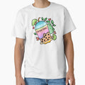 Kawaii Cute frog drinking boba tea by Quacktails Unisex