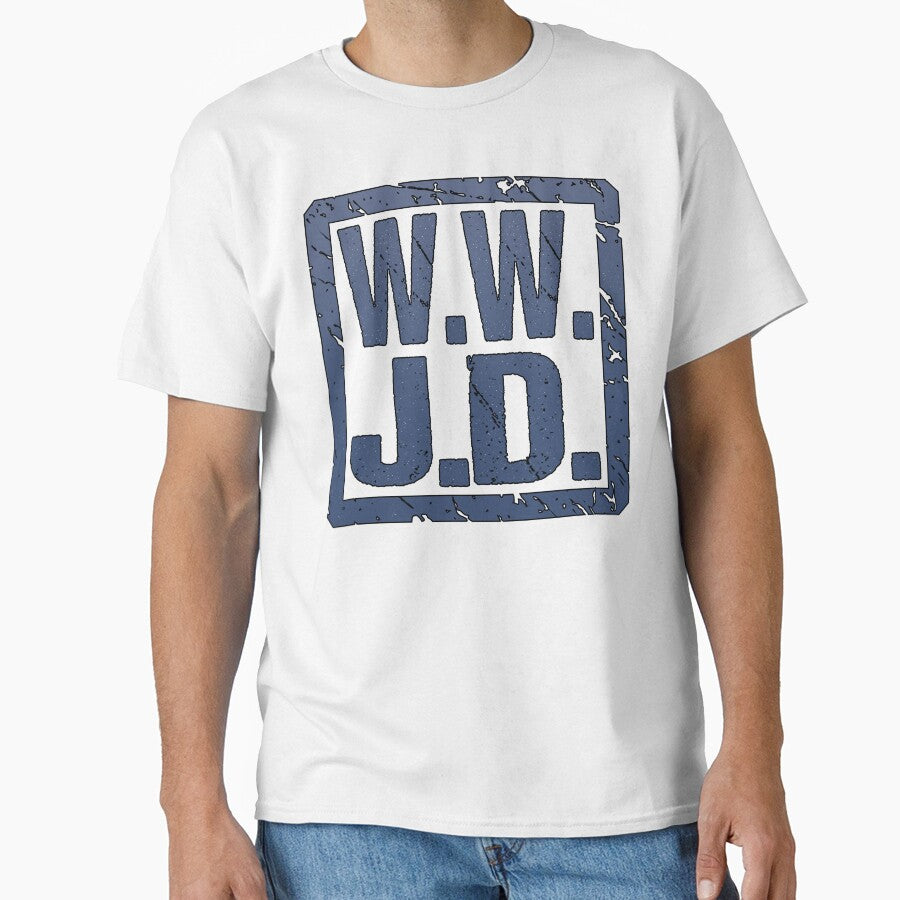 WWJD Grunge by BasedFaithMerch Unisex