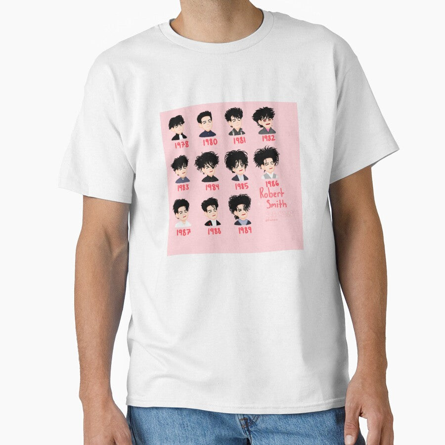 Robert Smith of The Cure Hair History by freeberz Unisex