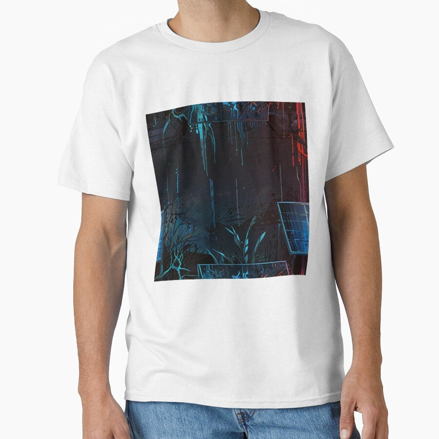 Shattered Bold Graphic Grunge Design Art | High Contrast Anime Art Print by Joy-boy-op Unisex