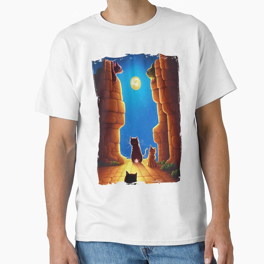 Sad Cat in Grunge 5 by GeminiDaydreamer Unisex