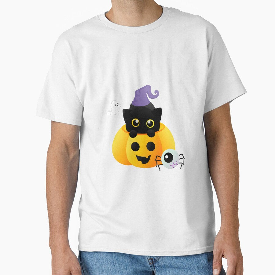 Spooky Pumpkin Cat , Cute Pumpkin Cat by Freedesign-home