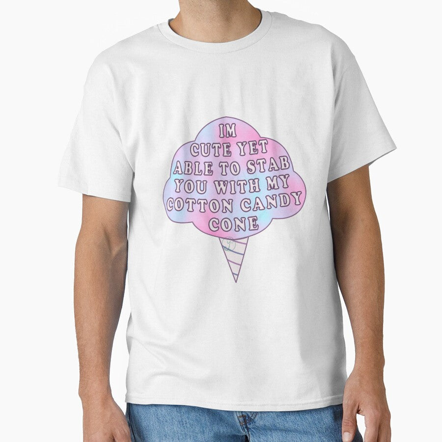 Pastel Goth cotton candy cone cute by Juditangelo Unisex