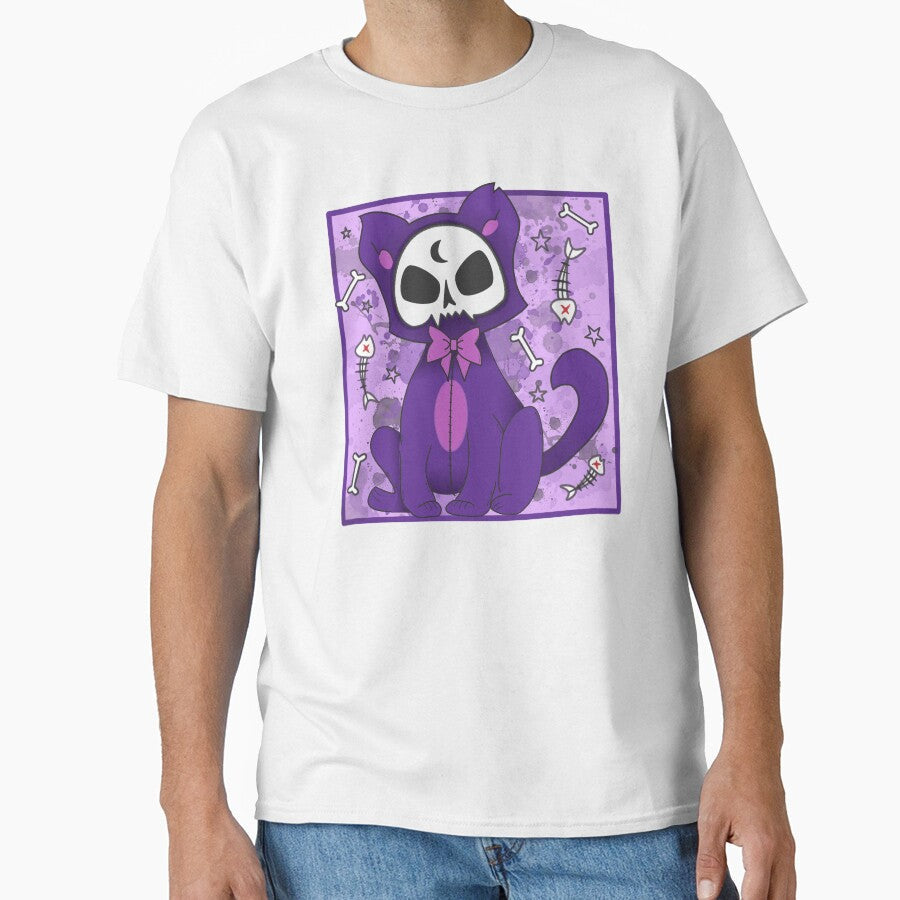 Pastel goth cute purple cat by Kink Collective Unisex