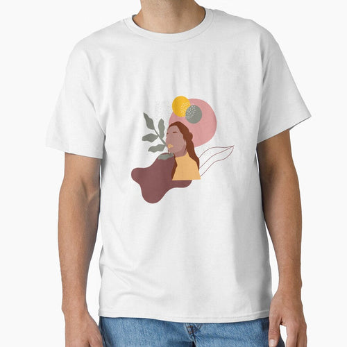 Boho Girl Nature yellow by BeeMeCreative Unisex